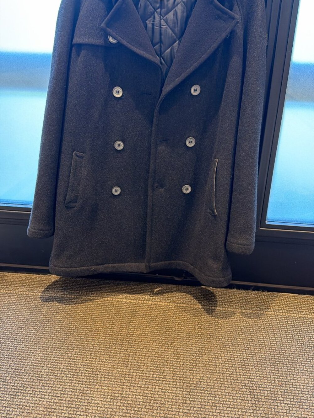 Armani Junior Double-Breasted Coat, Size 11A/148 cm